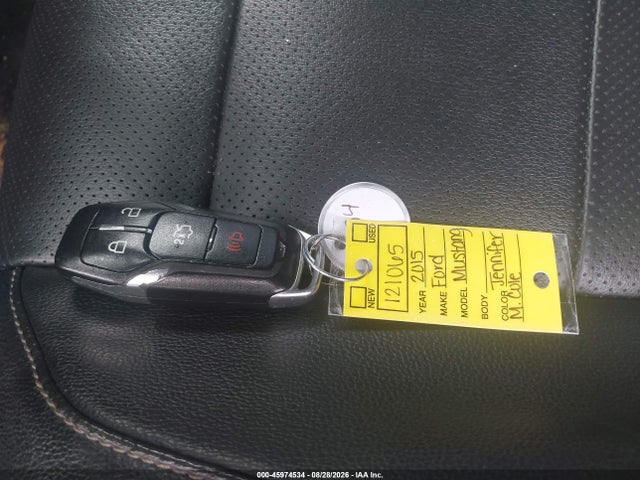 Продаж на аукціоні авто 2015 Ford Mustang Gt Premium, vin: 1FA6P8CF0F5302412, номер лоту: 45974534