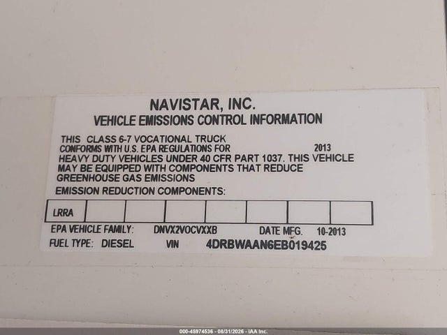 Ic Corporation 3000 Re 2014 4DRBWAAN6EB019425 Image 9
