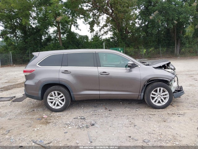 Aukcja sprzedaży 2014 Toyota Highlander Le, vin: 5TDZARFH2ES007042, numer aukcji: 45974542