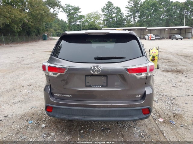 Aukcja sprzedaży 2014 Toyota Highlander Le, vin: 5TDZARFH2ES007042, numer aukcji: 45974542