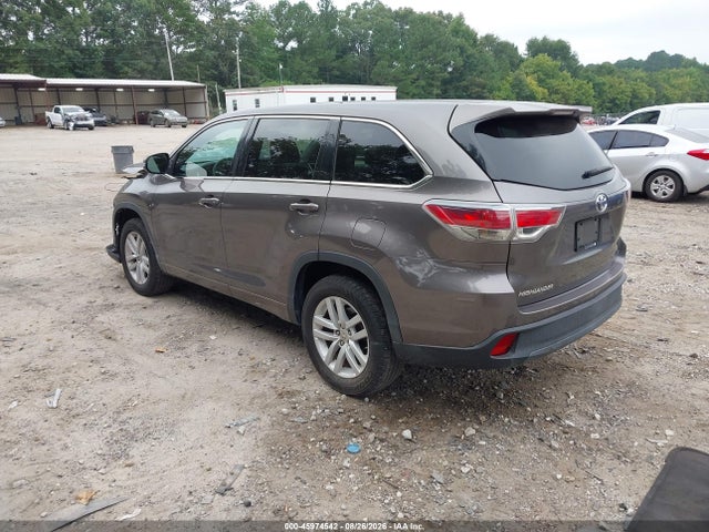 Aukcja sprzedaży 2014 Toyota Highlander Le, vin: 5TDZARFH2ES007042, numer aukcji: 45974542