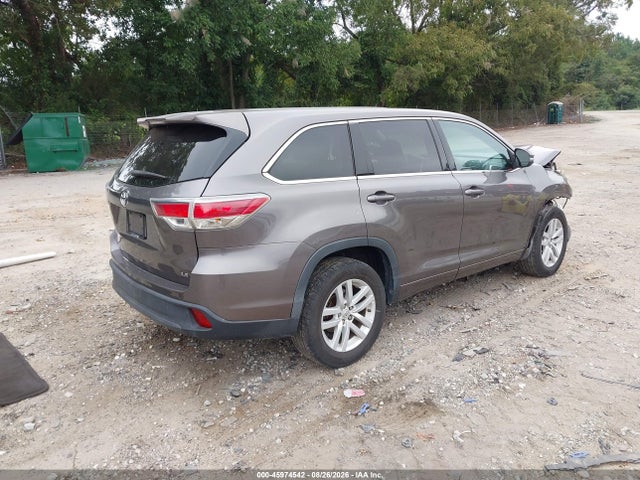 Aukcja sprzedaży 2014 Toyota Highlander Le, vin: 5TDZARFH2ES007042, numer aukcji: 45974542