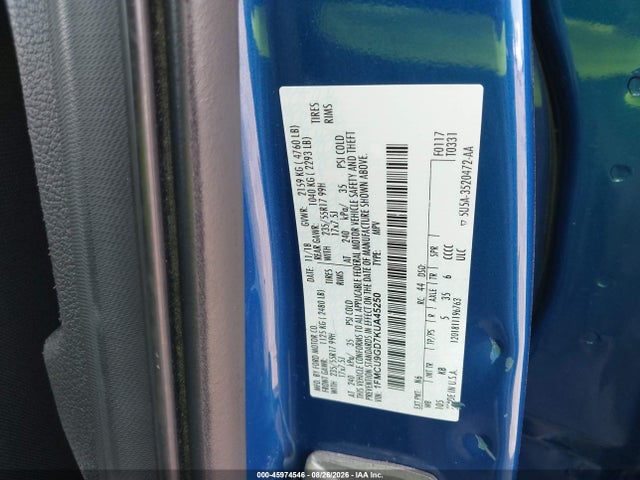 45974546 :رقم المزاد ، 1FMCU9GD7KUA45250 vin ، 2019 Ford Escape Se مزاد بيع