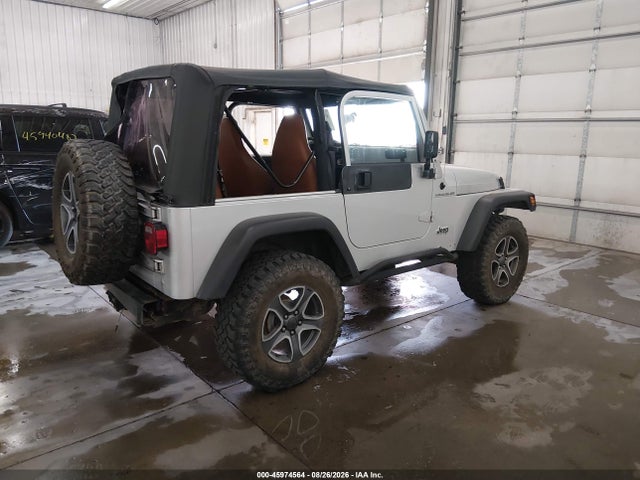 45974564 :رقم المزاد ، 1J4FA39S22P746936 vin ، 2002 Jeep Wrangler X مزاد بيع