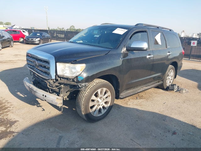 2013 Toyota Sequoia Limited 5.7l V8 მანქანა იყიდება აუქციონზე, vin: 5TDKY5G14DS050142, აუქციონის ნომერი: 45974568