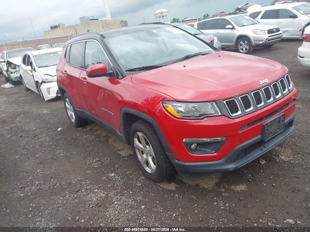 2018 Jeep Compass Latitude 4x4 მანქანა იყიდება აუქციონზე, vin: 3C4NJDBB0JT115324, აუქციონის ნომერი: 45974580