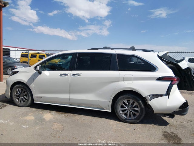 2021 Toyota Sienna Xle მანქანა იყიდება აუქციონზე, vin: 5TDYRKECXMS027748, აუქციონის ნომერი: 45974586