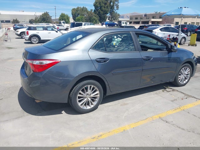 5YFBURHE4EP014322 Toyota Corolla Le Plus