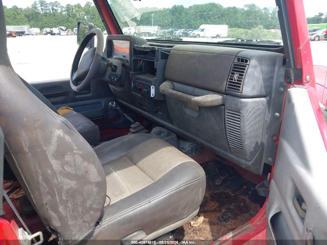 1999 Jeep Wrangler Se მანქანა იყიდება აუქციონზე, vin: 1J4FY29P7XP437116, აუქციონის ნომერი: 45974610