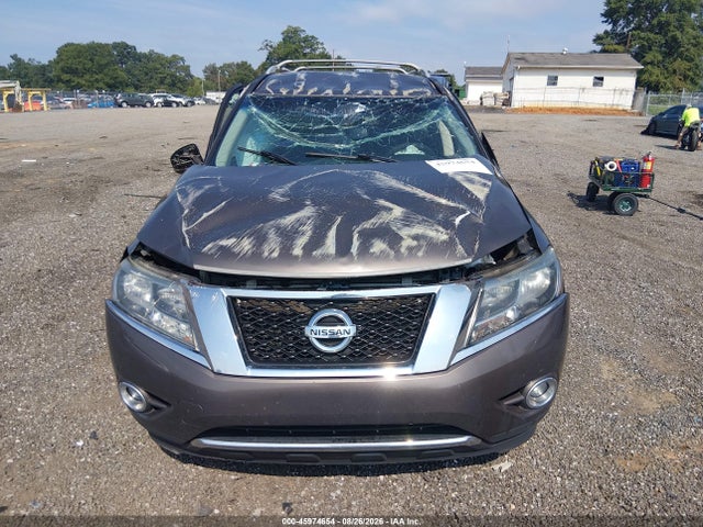 2015 Nissan Pathfinder Sl მანქანა იყიდება აუქციონზე, vin: 5N1AR2MN5FC676992, აუქციონის ნომერი: 45974654