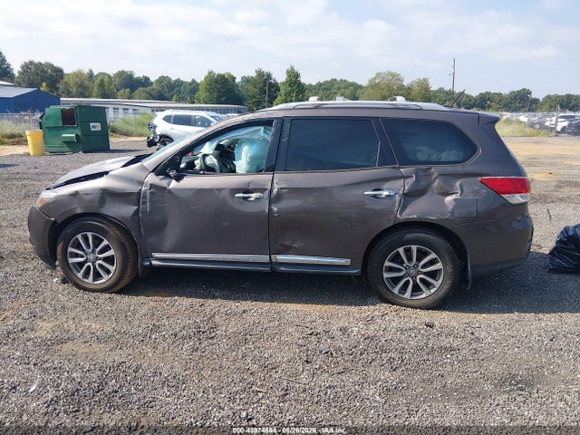 2015 Nissan Pathfinder Sl მანქანა იყიდება აუქციონზე, vin: 5N1AR2MN5FC676992, აუქციონის ნომერი: 45974654