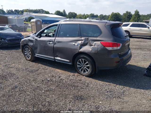 2015 Nissan Pathfinder Sl მანქანა იყიდება აუქციონზე, vin: 5N1AR2MN5FC676992, აუქციონის ნომერი: 45974654
