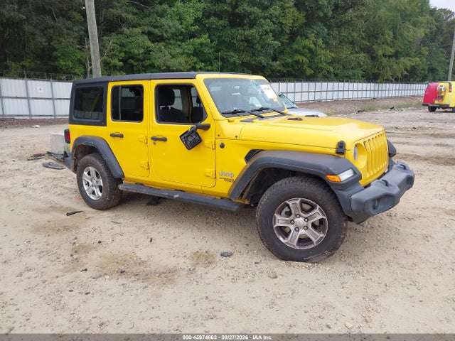 Продаж на аукціоні авто 2019 Jeep Wrangler Unlimited Sport S 4x4, vin: 1C4HJXDG5KW648529, номер лоту: 45974663