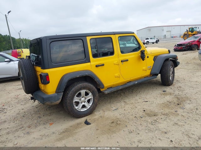 45974663 :رقم المزاد ، 1C4HJXDG5KW648529 vin ، 2019 Jeep Wrangler Unlimited Sport S 4x4 مزاد بيع