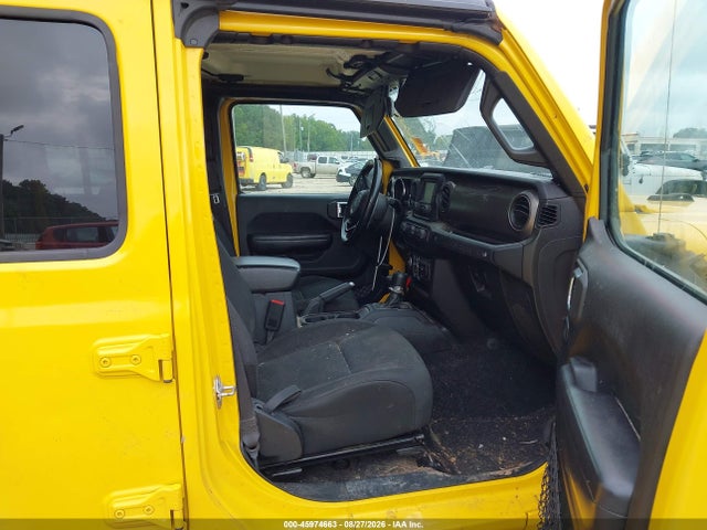 45974663 :رقم المزاد ، 1C4HJXDG5KW648529 vin ، 2019 Jeep Wrangler Unlimited Sport S 4x4 مزاد بيع