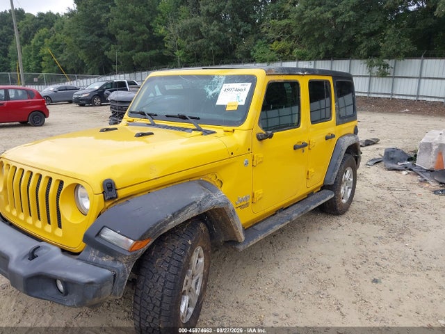 45974663 :رقم المزاد ، 1C4HJXDG5KW648529 vin ، 2019 Jeep Wrangler Unlimited Sport S 4x4 مزاد بيع