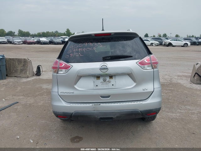 2016 Nissan Rogue Sv მანქანა იყიდება აუქციონზე, vin: KNMAT2MT9GP674404, აუქციონის ნომერი: 45974665
