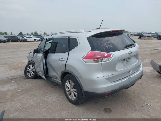 2016 Nissan Rogue Sv მანქანა იყიდება აუქციონზე, vin: KNMAT2MT9GP674404, აუქციონის ნომერი: 45974665