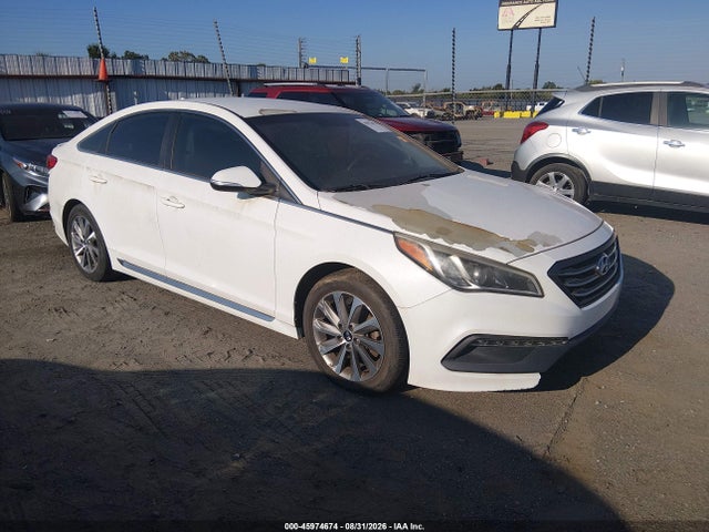 45974674 :رقم المزاد ، 5NPE34AF4FH031724 vin ، 2015 Hyundai Sonata Sport مزاد بيع