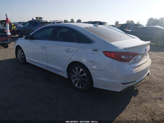 45974674 :رقم المزاد ، 5NPE34AF4FH031724 vin ، 2015 Hyundai Sonata Sport مزاد بيع