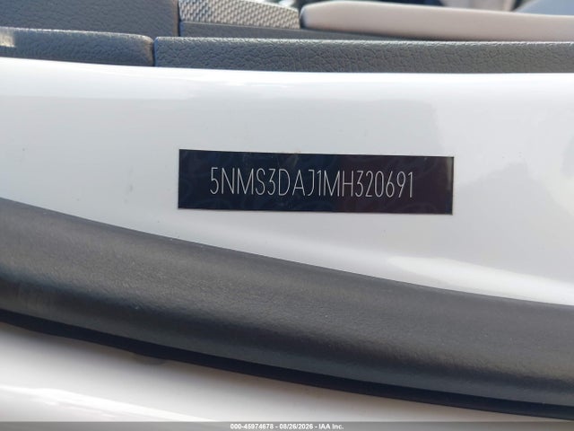 Hyundai Santa Fe Sel 2021 5NMS3DAJ1MH320691 Image 9