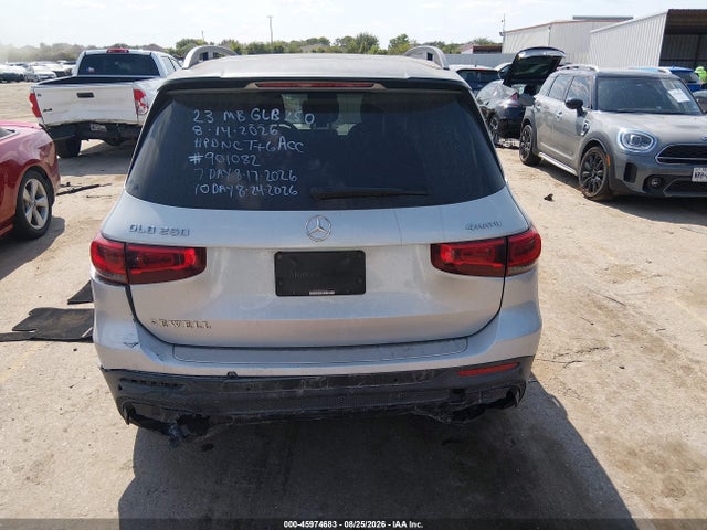Продаж на аукціоні авто 2023 Mercedes-benz Glb 250 4matic, vin: W1N4M4HB3PW307181, номер лоту: 45974683