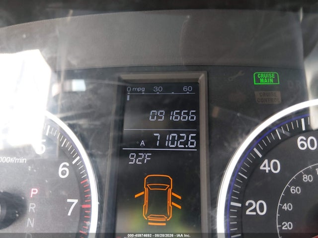 45974692 :رقم المزاد ، 3CZRE48559G704973 vin ، 2009 Honda Cr-v Ex مزاد بيع