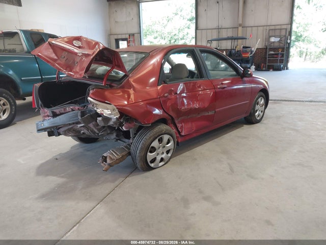 Aukcja sprzedaży 2008 Kia Spectra Ex, vin: KNAFE121085568753, numer aukcji: 45974732