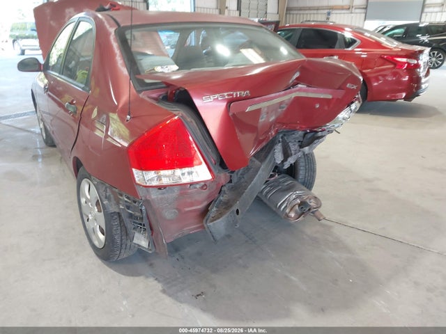Aukcja sprzedaży 2008 Kia Spectra Ex, vin: KNAFE121085568753, numer aukcji: 45974732
