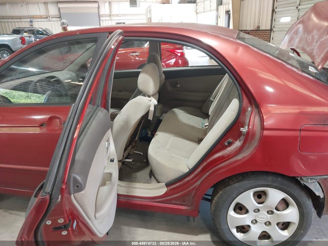 Aukcja sprzedaży 2008 Kia Spectra Ex, vin: KNAFE121085568753, numer aukcji: 45974732