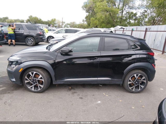 Aukcja sprzedaży 2022 Hyundai Kona Limited, vin: KM8K5CA33NU752159, numer aukcji: 45974733