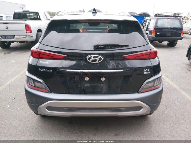 Aukcja sprzedaży 2022 Hyundai Kona Limited, vin: KM8K5CA33NU752159, numer aukcji: 45974733