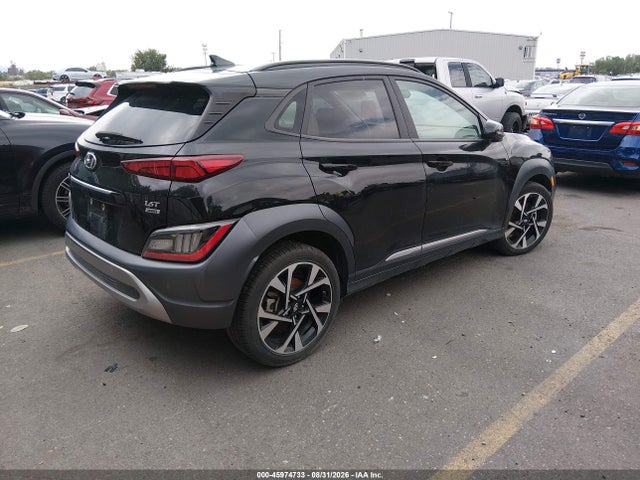 Aukcja sprzedaży 2022 Hyundai Kona Limited, vin: KM8K5CA33NU752159, numer aukcji: 45974733