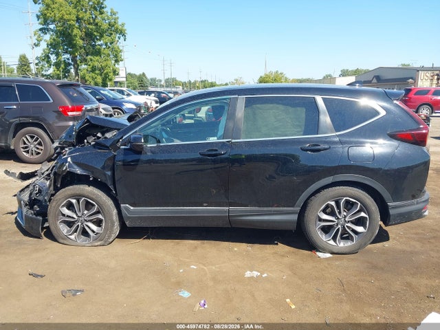 45974782 :رقم المزاد ، 2HKRW2H88MH615917 vin ، 2021 Honda Cr-v Awd Ex-l مزاد بيع