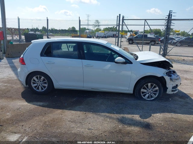 45974845 :رقم المزاد ، 3VW217AU2FM018759 vin ، 2015 Volkswagen Golf Tsi S 4-door مزاد بيع