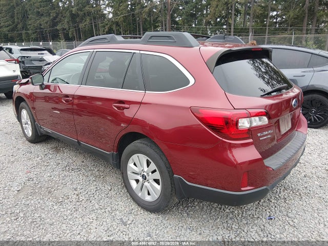 Продаж на аукціоні авто 2016 Subaru Outback 2.5i Premium, vin: 4S4BSAFC3G3308567, номер лоту: 45974892