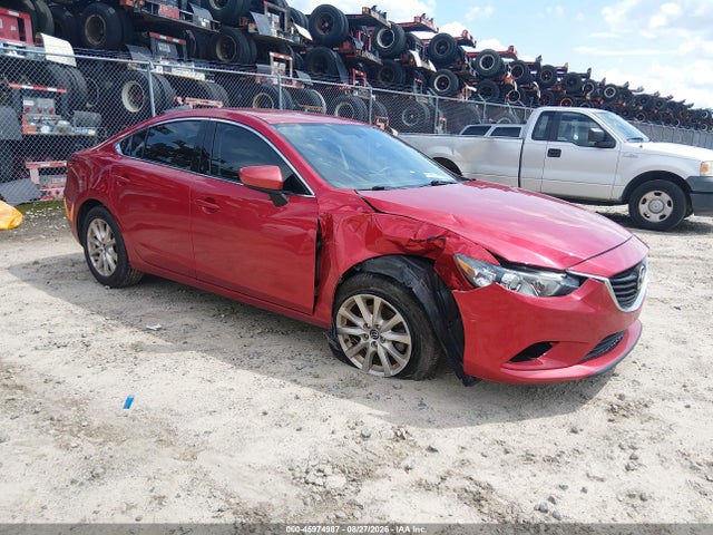 45974987 :رقم المزاد ، JM1GJ1U53G1404759 vin ، 2016 Mazda Mazda6 I Sport مزاد بيع