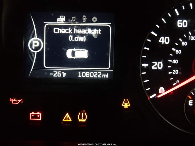2018 Kia Sorento 2.4l Lx მანქანა იყიდება აუქციონზე, vin: 5XYPG4A31JG381301, აუქციონის ნომერი: 45975067