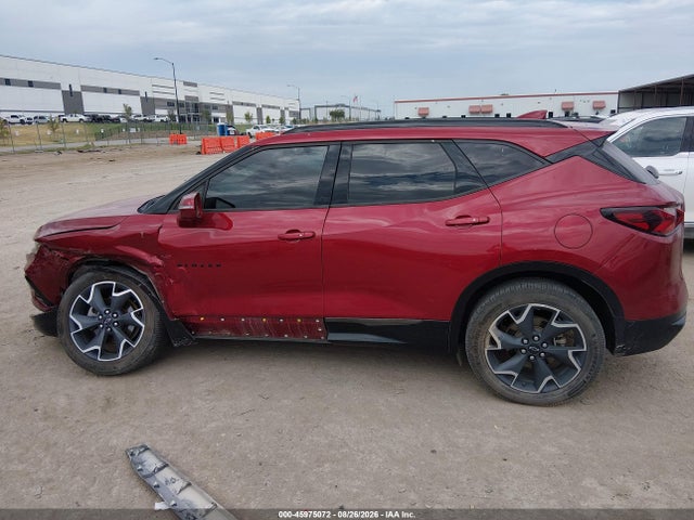 2020 Chevrolet Blazer Fwd Rs მანქანა იყიდება აუქციონზე, vin: 3GNKBERS3LS546347, აუქციონის ნომერი: 45975072