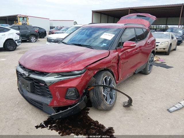 2020 Chevrolet Blazer Fwd Rs მანქანა იყიდება აუქციონზე, vin: 3GNKBERS3LS546347, აუქციონის ნომერი: 45975072