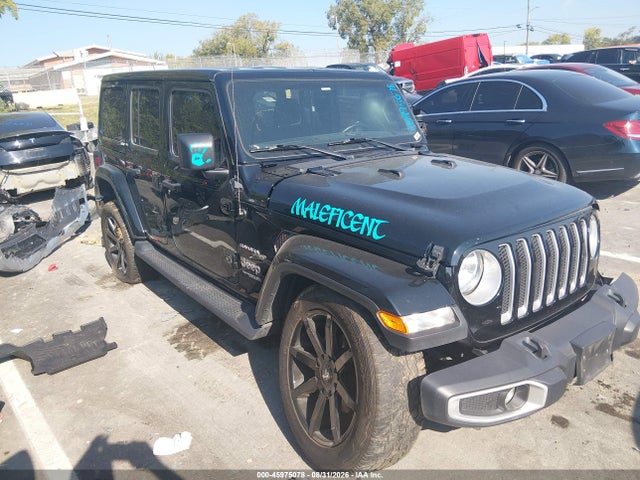 Продаж на аукціоні авто 2021 Jeep Wrangler Unlimited Sahara, vin: 1C4HJXEN8MW539773, номер лоту: 45975078