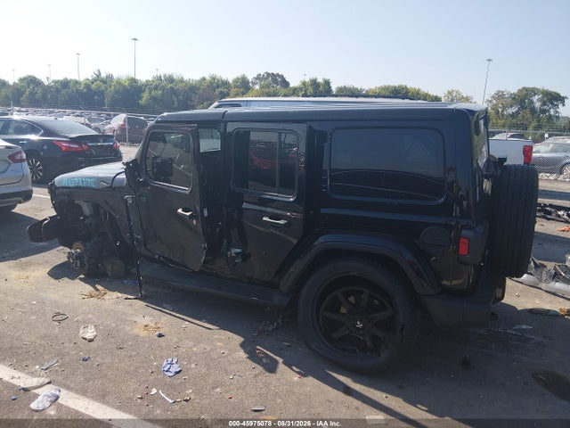 Продажа на аукционе авто 2021 Jeep Wrangler Unlimited Sahara, vin: 1C4HJXEN8MW539773, номер лота: 45975078