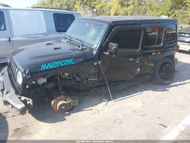 Продажа на аукционе авто 2021 Jeep Wrangler Unlimited Sahara, vin: 1C4HJXEN8MW539773, номер лота: 45975078