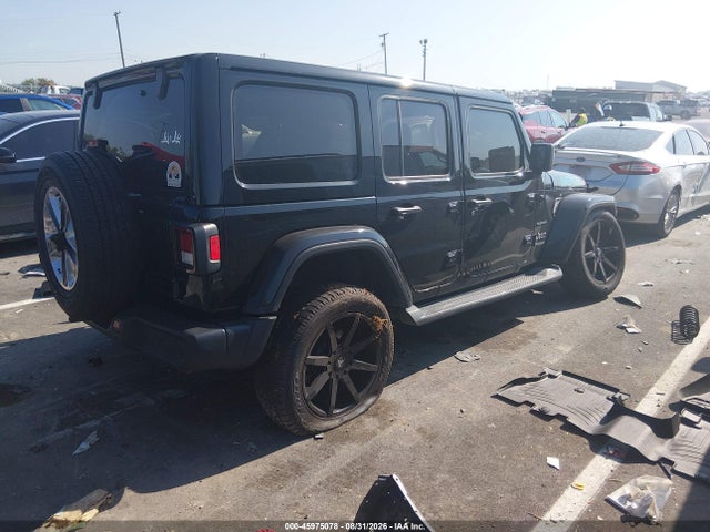 Продажа на аукционе авто 2021 Jeep Wrangler Unlimited Sahara, vin: 1C4HJXEN8MW539773, номер лота: 45975078
