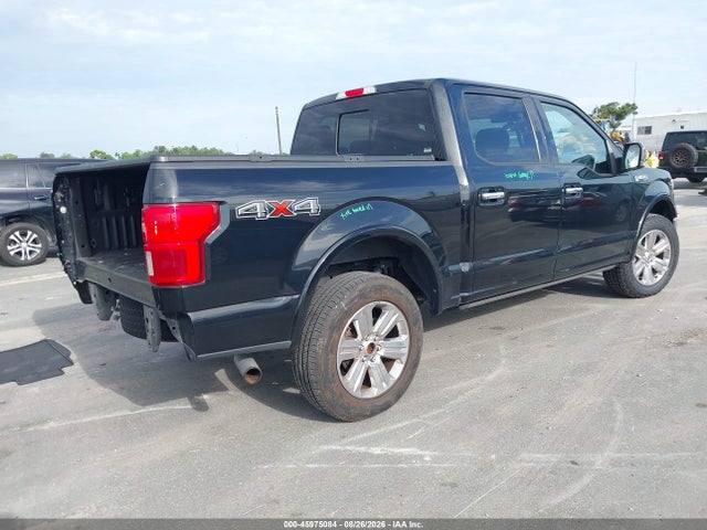 2018 Ford F-150 Lariat მანქანა იყიდება აუქციონზე, vin: 1FTEW1EG7JFE65096, აუქციონის ნომერი: 45975084