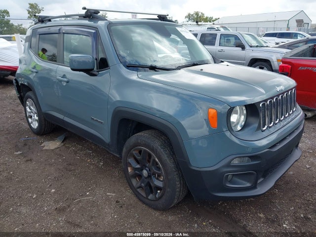 Продаж на аукціоні авто 2017 Jeep Renegade Latitude 4x4, vin: ZACCJBBB1HPF22338, номер лоту: 45975099