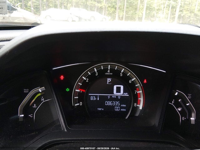 2016 Honda Civic Lx მანქანა იყიდება აუქციონზე, vin: 2HGFC2F52GH529733, აუქციონის ნომერი: 45975107