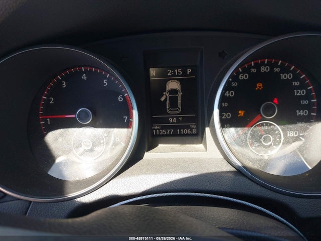 Aukcja sprzedaży 2012 Volkswagen Gti 4-door, vin: WVWHD7AJ3CW158003, numer aukcji: 45975111