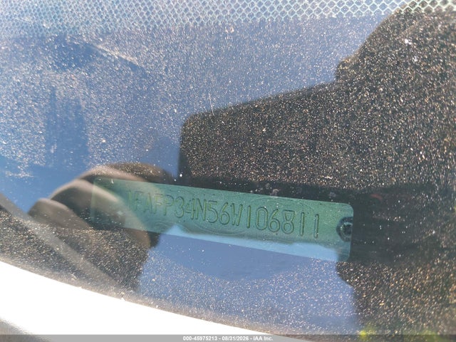 Продажа на аукционе авто 2006 Ford Focus Zx4, vin: 1FAFP34N56W106811, номер лота: 45975213