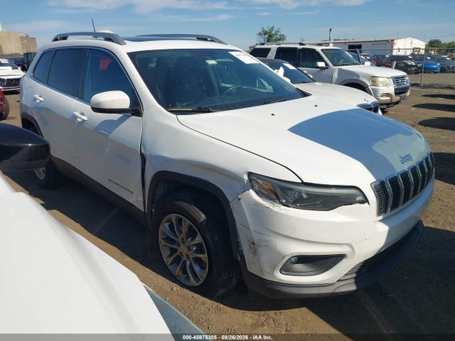 2021 Jeep Cherokee Latitude Lux 4x4 მანქანა იყიდება აუქციონზე, vin: 1C4PJMMX4MD145079, აუქციონის ნომერი: 45975305